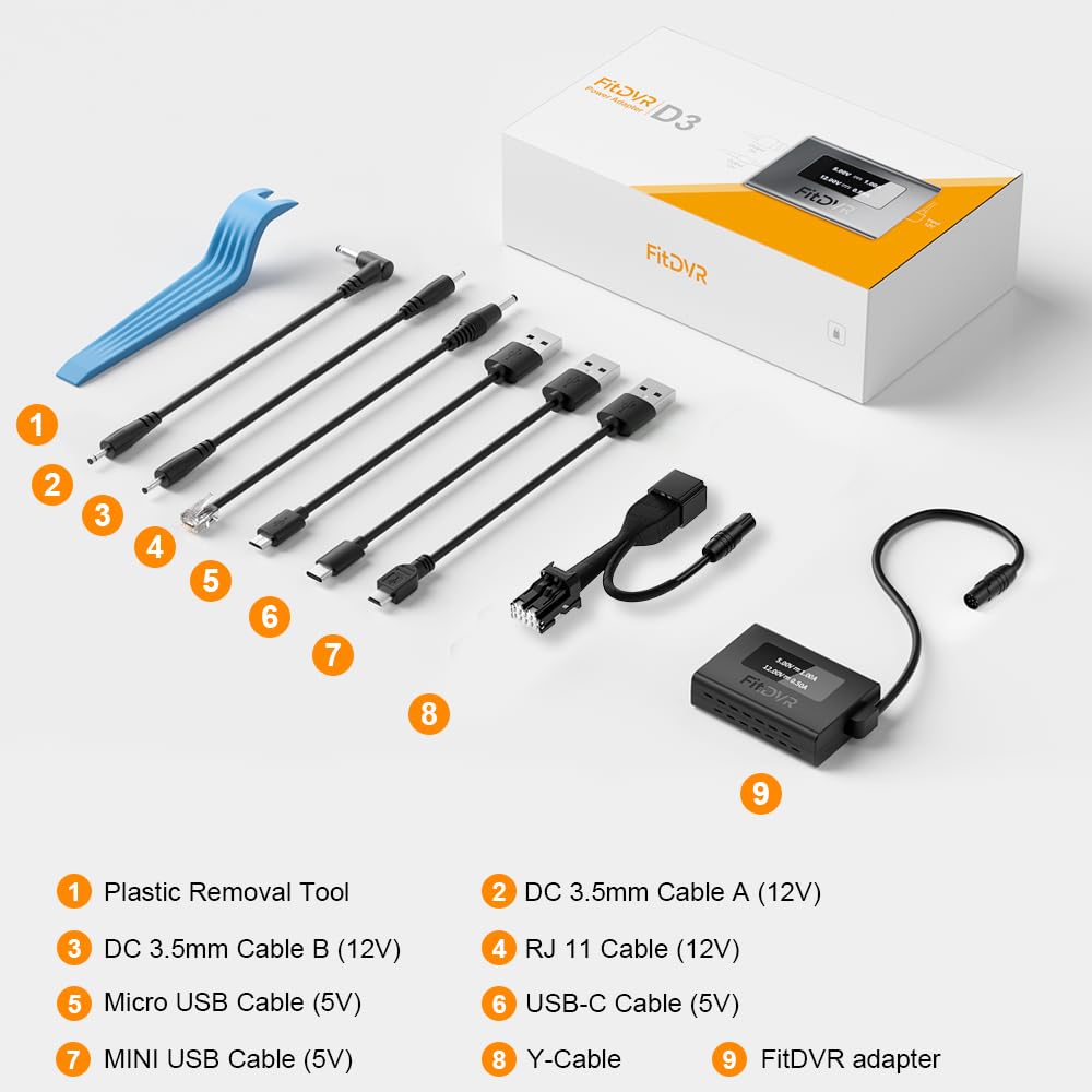東芝 V30MMI インジェクションバイザーインターフェース Amazon.com: FitDVR Dash Camera Power Adapter (10-Pin) for Subaru